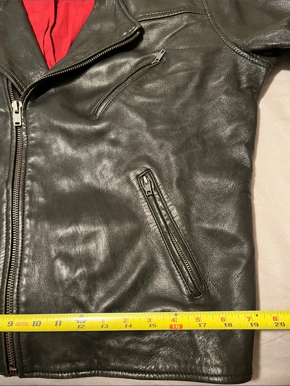 Levi’s Made & Crafted Black Leather Jacket